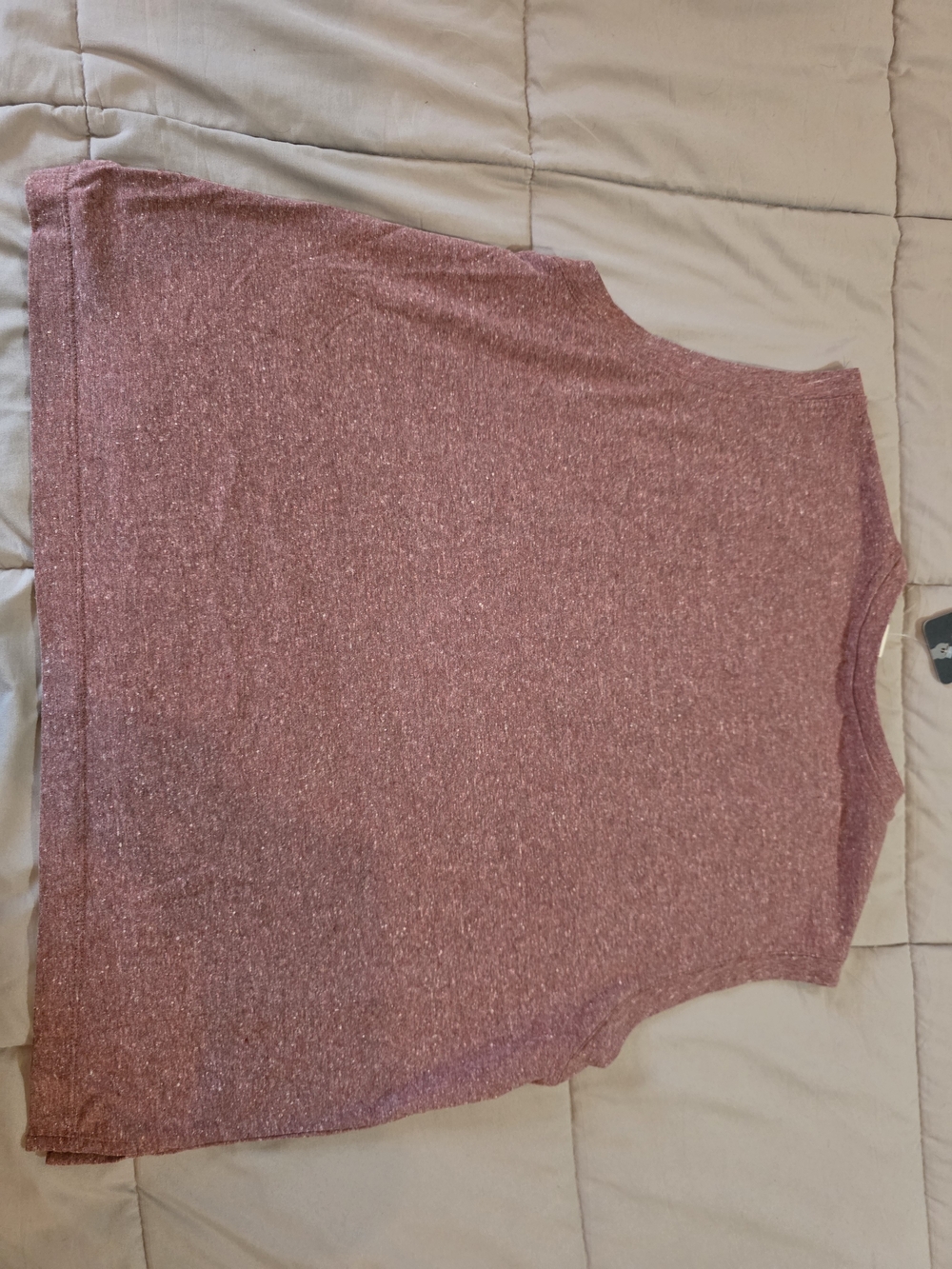 Levi's Women's Sleeveless Crewneck Tank - Heather Mauve - Picture 6 of 12